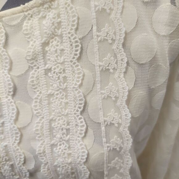 Alfani Prima Bloom Lace Blouse - Picture 3 of 6